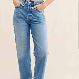 Agolde 90s High Rise Cropped Jean